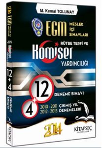 EGM Rütbe Terfi ve Komiser Yardımcılığı 12 Deneme                                                                                                                                                                                                              