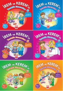 İrem ve Kerem'in Temizlik Maceraları Seti (6 Kitap                                                                                                                                                                                                             