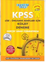 2014 Kpss Lise Önlısans Kolay Deneme                                                                                                                                                                                                                           