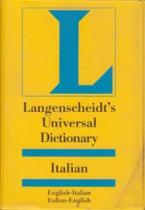 Langenscheidt's Universal Dictionary Italian (Cep                                                                                                                                                                                                              