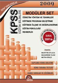 Kriter KPSS Eğitim Bilimleri Modüler Set                                                                                                                                                                                                                       