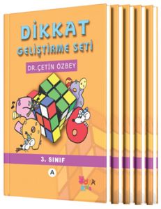 Dikkat Geliştirme Seti - 3. Sınıf - 9 Yaş (5 Kitap                                                                                                                                                                                                             