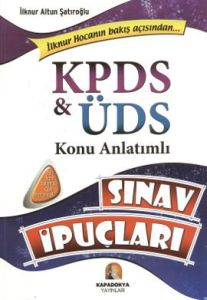 KPDS ÜDS Konu Anlatımlı Sınav İpuçları                                                                                                                                                                                                                         