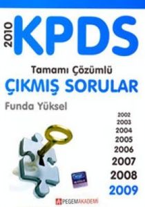 KPDS Tamamı Çözümlü Çıkmış Sorular 2004 2010 2012                                                                                                                                                                                                              