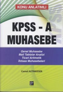 Konu Anlatımlı KPPS A Muhasebe                                                                                                                                                                                                                                 