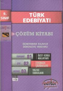 Türk Edebiyatı Çözüm Kitabı 9. Sınıf                                                                                                                                                                                                                           