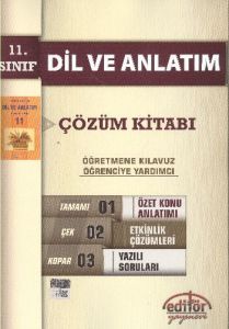 Dil ve Anlatım Çözüm Kitabı 11. Sınıf                                                                                                                                                                                                                          