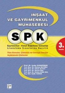 SPK İnşaat ve Gayrimenkul Muhasebesi - 3. Modül                                                                                                                                                                                                                