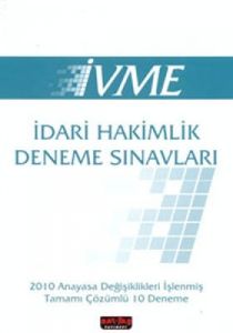 İvme İdari Hakimlik Deneme Sınavları                                                                                                                                                                                                                           