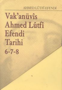 Vak'anüvis Ahmed Lütfi Efendi Tarihi 8 Cilt Takım                                                                                                                                                                                                              