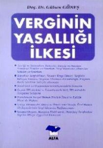 Verginin Yasallığı İlkesi                                                                                                                                                                                                                                      