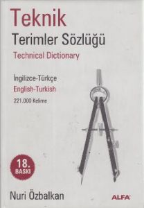 Teknik Terimler Sözlüğü Technical Dictionary İngil                                                                                                                                                                                                             