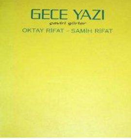 Gece Yazı Çeviri Şiirler                                                                                                                                                                                                                                       