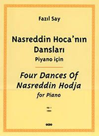 Nasreddin Hoca'nın Dansları Piyano İçin                                                                                                                                                                                                                        