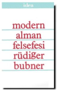 Modern Alman Felsefesi                                                                                                                                                                                                                                         