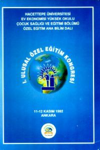 1. Ulusal Özel Eğitim Kongresi Hacettepe Üniversit                                                                                                                                                                                                             