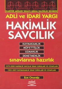 Adli ve İdari Hakimlik Savcılık Sınavlarına Hazırl                                                                                                                                                                                                             