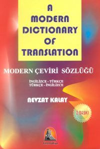 Modern Dictionary Of Translation Modern Çeviri Söz                                                                                                                                                                                                             
