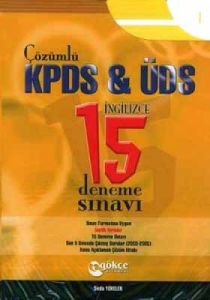 Çözümlü KPDS ve ÜDS  İngilizce  15 Deneme Sınavı                                                                                                                                                                                                               