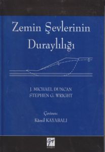Zemin Şevlerinin Duraylılığı                                                                                                                                                                                                                                   