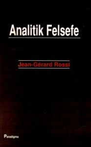 Analitik Felsefe                                                                                                                                                                                                                                               