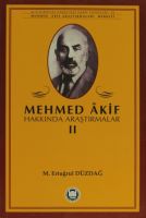 Mehmed Akif Hakkında Araştırmalar 2                                                                                                                                                                                                                            
