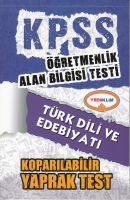 Kpss Öabt Türk Dili Ve Edebiyatı Koparılabilir Yap                                                                                                                                                                                                             