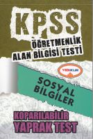 Kpss Öabt Sosyal Bilgiler Koparılabilir Yaprak Tes                                                                                                                                                                                                             