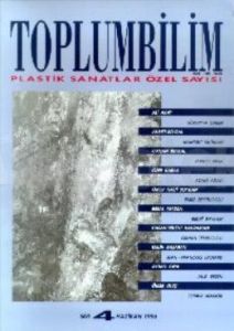 Toplumbilim Sayı 4  ( Plastik Sanatlar Özel Sayısı                                                                                                                                                                                                             