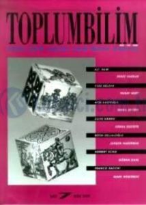 Toplumbilim Sayı 7 Yeni Sağ / Aşırı Sağ Özel Sayıs                                                                                                                                                                                                             