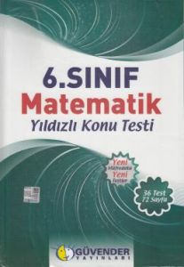 Güvender 6. Sınıf Matematik Yaprak Test                                                                                                                                                                                                                        
