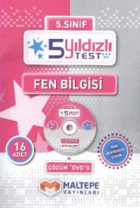 Maltepe 5. Sınıf 5 Yıldızlı Test Fen Bilimleri -                                                                                                                                                                                                               