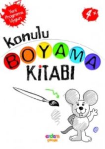 Konulu Boyama Kitabı 4 Yaş                                                                                                                                                                                                                                     