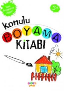 Konulu Boyama Kitabı 5 Yaş                                                                                                                                                                                                                                     