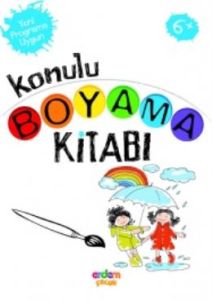 Konulu Boyama Kitabı 6 Yaş                                                                                                                                                                                                                                     