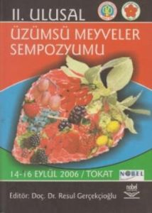 2. Ulusal Üzümsü Meyveler Sempozyumu                                                                                                                                                                                                                           