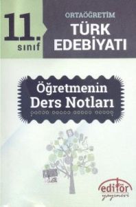 Editör 11. Sınıf Türk Edebiyatı Öğretmenin Ders N                                                                                                                                                                                                              