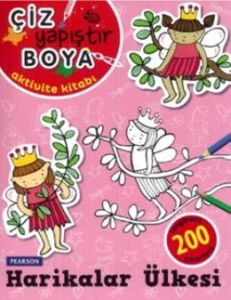 Çiz Yapıştır Boya - Harikalar Ülkesi                                                                                                                                                                                                                           